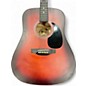 Used Lavern LAJ25 Red Acoustic Guitar