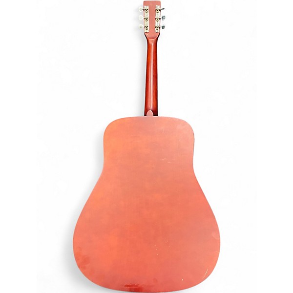 Used Lavern LAJ25 Red Acoustic Guitar