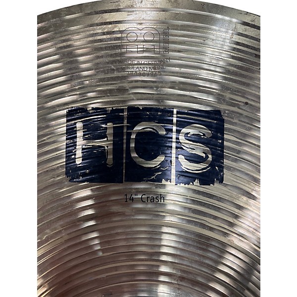 Used MEINL 14in HCS Crash Cymbal