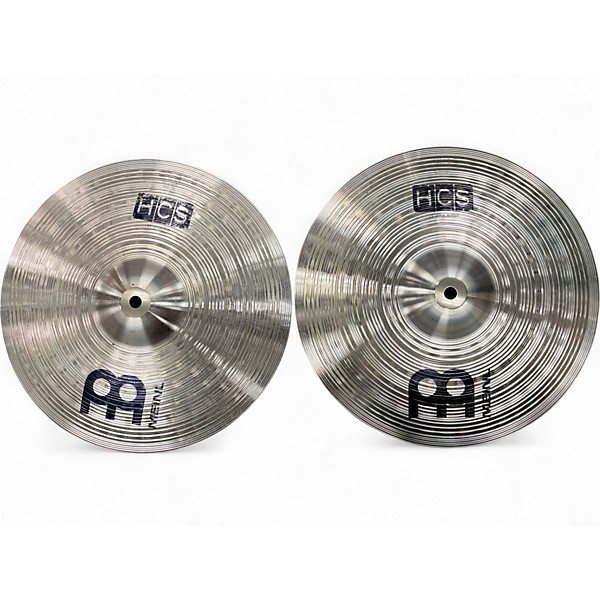 Used MEINL 13in HCS Hi Hat Pair Cymbal