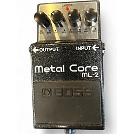 Used BOSS ML2 Metal Core Distortion Effect Pedal