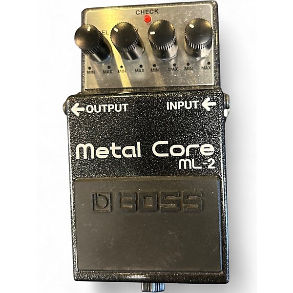 Used BOSS ML2 Metal Core Distortion Effect Pedal