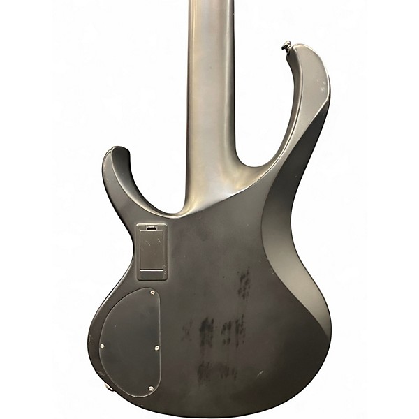 Used Ibanez Iron Label BTB625EX 5 String Flat Black Electric Bass Guitar