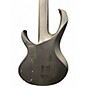 Used Ibanez Iron Label BTB625EX 5 String Flat Black Electric Bass Guitar