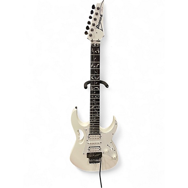 Used Ibanez JEMJR White Solid Body Electric Guitar