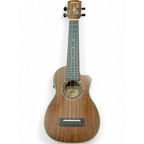 Used Alvarez Au90sce Natural Ukulele