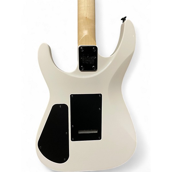 Used 2024 Jackson JS22 Dinky Snow White Solid Body Electric Guitar