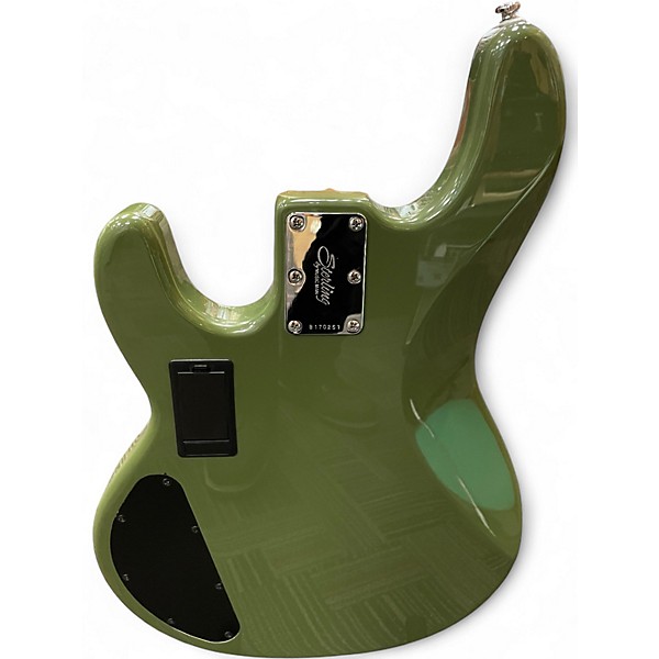 Used Sterling by Music Man Sub 4 Royal Olive Electric Bass Guitar