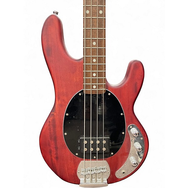 Used Sterling by Music Man Sting Ray Mahogany Electric Bass Guitar