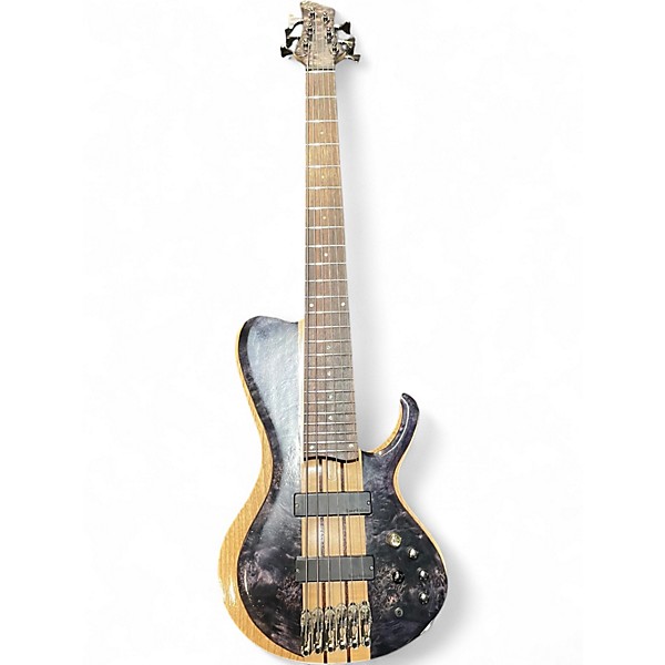 Used Ibanez BTB846SC Trans Gray Electric Bass Guitar