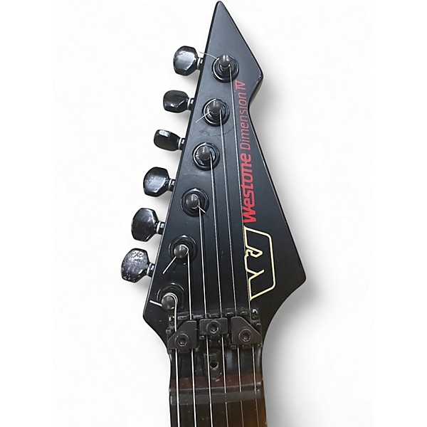 Used Westone Dimension IV Black Solid Body Electric Guitar