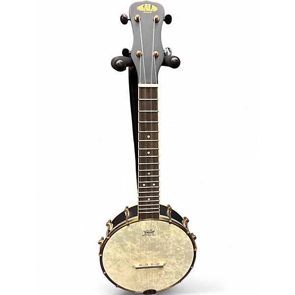 Used Kala Concert Banjo Ukulele Black Banjo