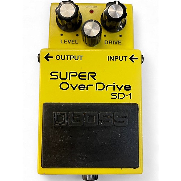 Used BOSS SD1 Super Overdrive Effect Pedal