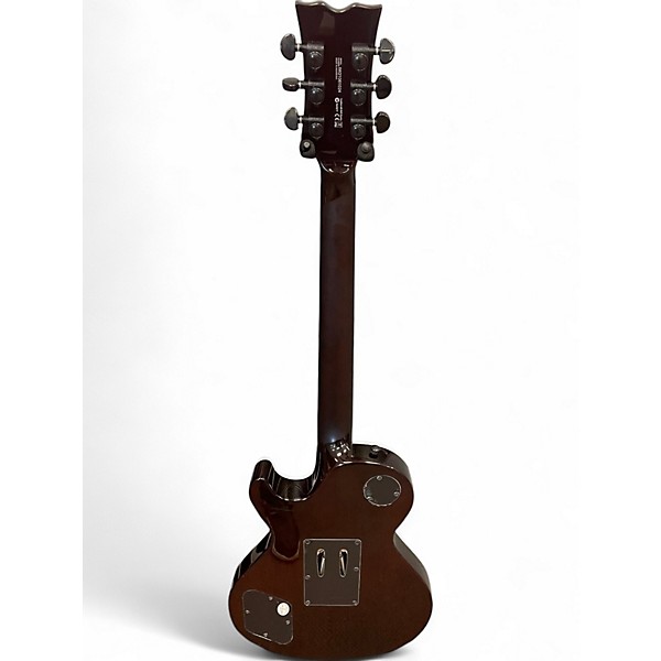 Used Dean Thoroughbred Select Floyd Rose Quilted Maple Faded Tobacco Solid Body Electric Guitar