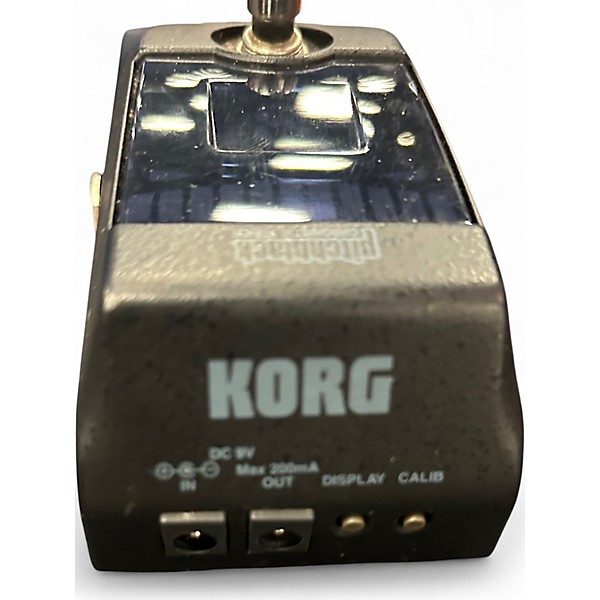 Used KORG PB01 Pitchblack Chromatic Tuner Pedal