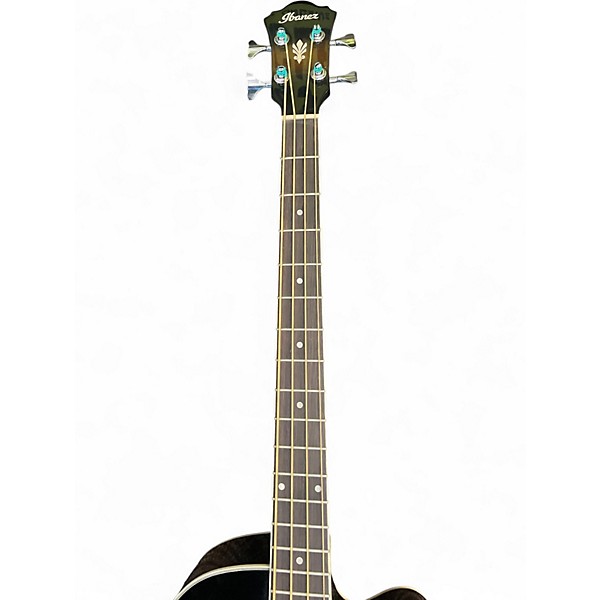 Used Ibanez AEB10E DVS Sunburst Acoustic Bass Guitar