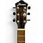 Used Ibanez AEWC400-TKS Trans Black Acoustic Electric Guitar