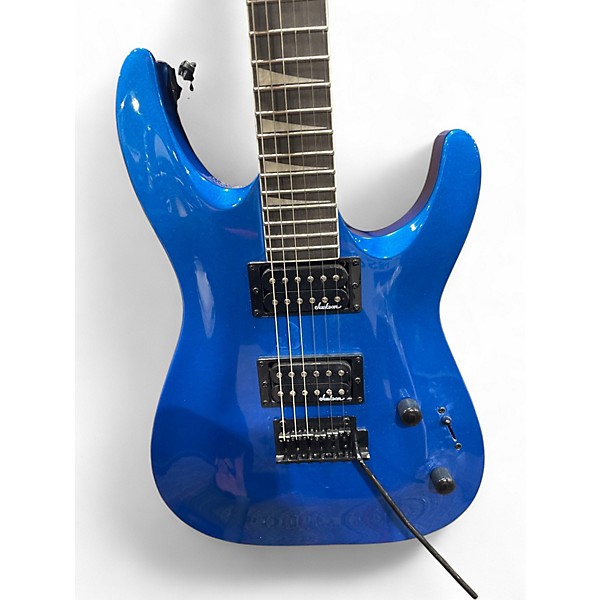 Used Jackson JS22 Dinky Blue Solid Body Electric Guitar