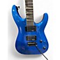 Used Jackson JS22 Dinky Blue Solid Body Electric Guitar