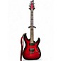 Used Schecter Guitar Research Demon 6 Crimson Red Burst Solid Body Electric Guitar thumbnail