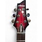 Used Schecter Guitar Research Demon 6 Crimson Red Burst Solid Body Electric Guitar