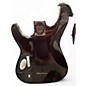 Used Schecter Guitar Research Demon 6 Crimson Red Burst Solid Body Electric Guitar