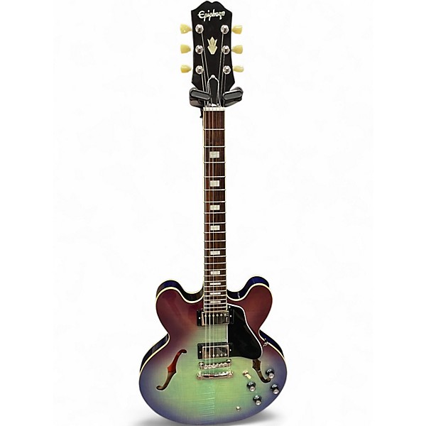 Used Epiphone ES335 Blue Burst Hollow Body Electric Guitar