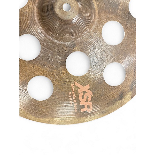 Used SABIAN 16in XSR MONARCH O-ZONE 16' Cymbal