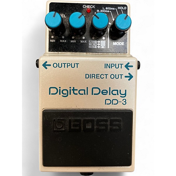 Used BOSS DD3 Digital Delay Effect Pedal