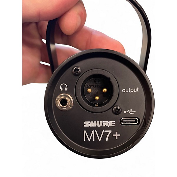 Used Shure MV7+ Condenser Microphone