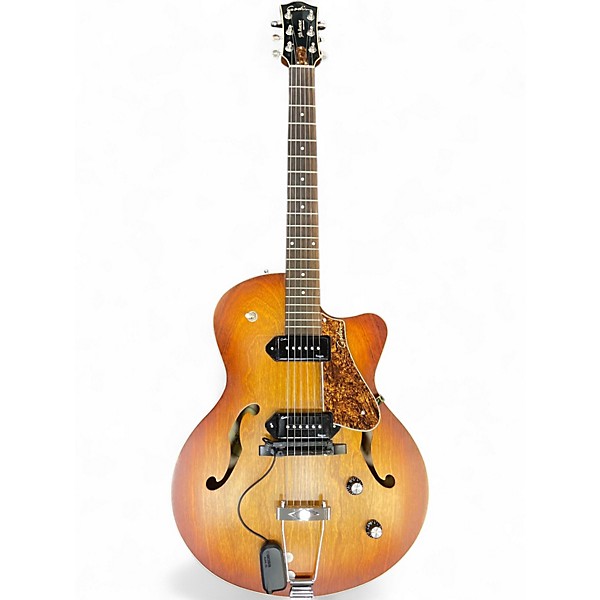 Used Godin 5th Avenue Kingpin II 2 Color Sunburst Hollow Body Electric Guitar