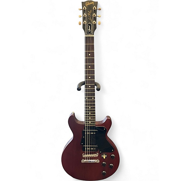 Used Gibson Les Paul Special Double Cut p-90's Wine Red Solid Body Electric Guitar