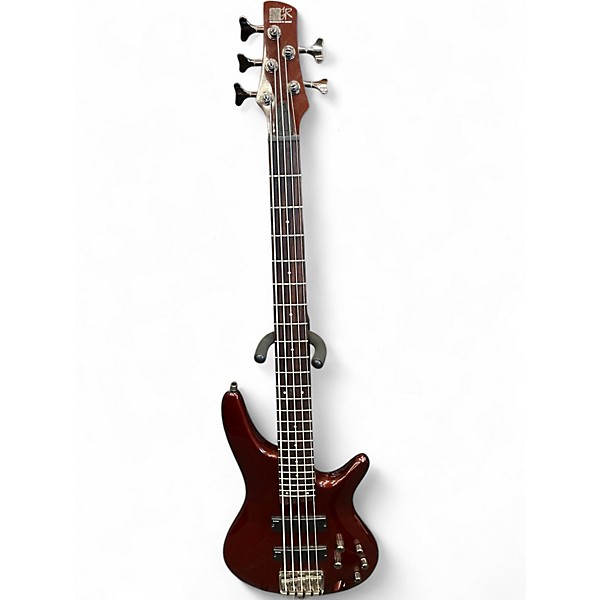 Used Ibanez SR305 5 String Rootbeer Electric Bass Guitar