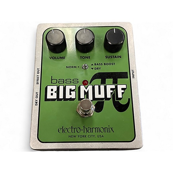 Used Electro-Harmonix BIG MUFF BASS PI Bass Effect Pedal