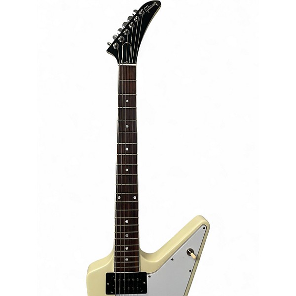 Used 2022 Gibson '70s Explorer Classic White Solid Body Electric Guitar