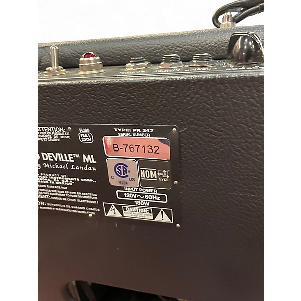 Used Fender HOT ROD DEVILLE ML Tube Guitar Combo Amp