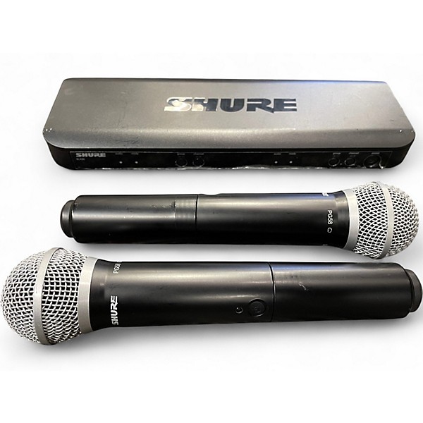 Used Shure BLX288PG58 H10 Handheld Wireless System