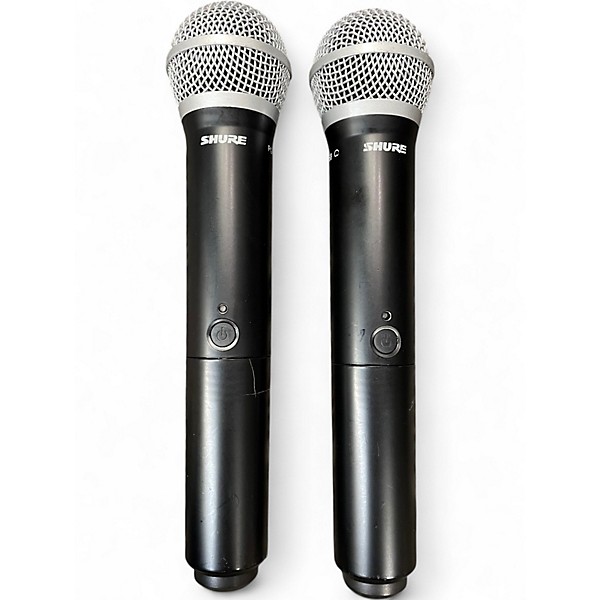 Used Shure BLX288PG58 H10 Handheld Wireless System