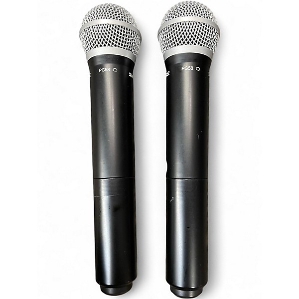Used Shure BLX288PG58 H10 Handheld Wireless System