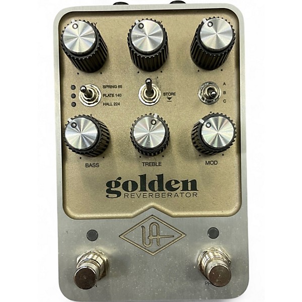 Used Universal Audio GOLDEN REVERBERATOR Effect Pedal