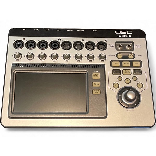 Used QSC Touchmix 8 Digital Mixer