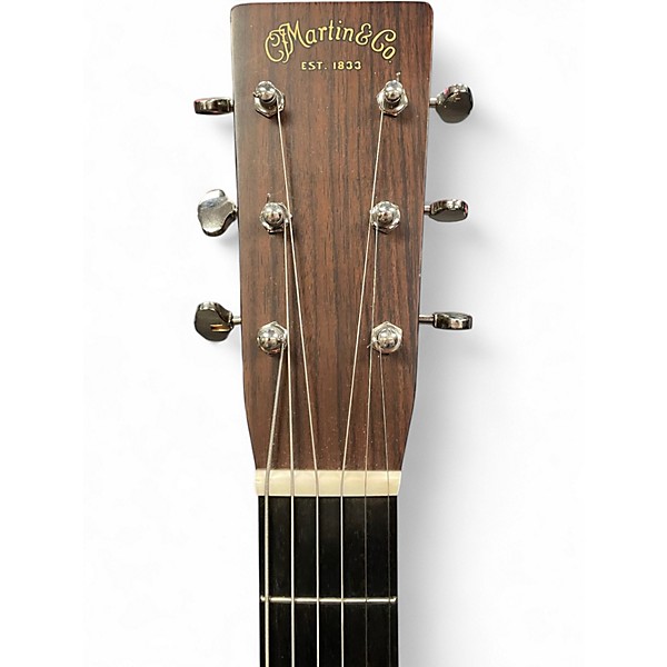 Used 2024 Martin OM-28E Natural Acoustic Electric Guitar