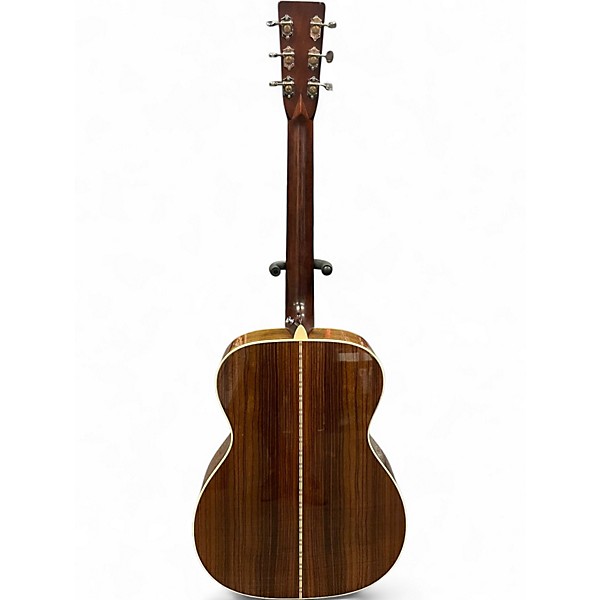 Used 2024 Martin OM-28E Natural Acoustic Electric Guitar
