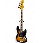 Used Fender Custom Shop Limited Edition Custom Jazz Bass Heavy Relic 3 Tone Sunburst Electric Bass Guitar thumbnail