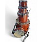 Used Mapex 5 Piece Venus 5-Piece Shell Pack Red Drum Kit thumbnail