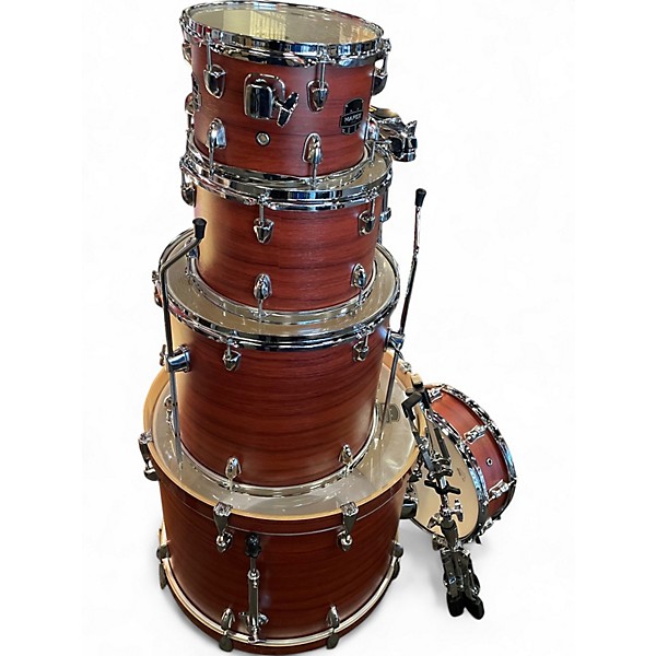 Used Mapex 5 Piece Venus 5-Piece Shell Pack Red Drum Kit