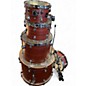 Used Mapex 5 Piece Venus 5-Piece Shell Pack Red Drum Kit
