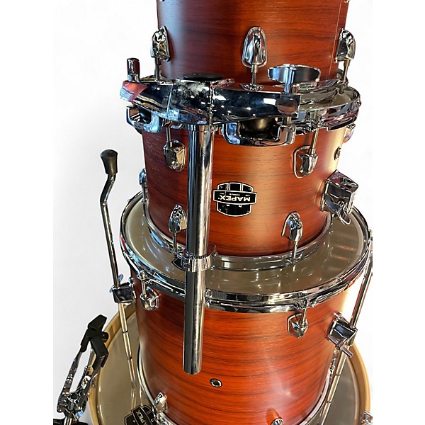 Used Mapex 5 Piece Venus 5-Piece Shell Pack Red Drum Kit