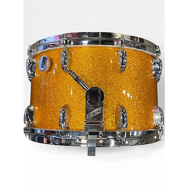 Used Gretsch Drums 14X8 USA Custom Orange Drum