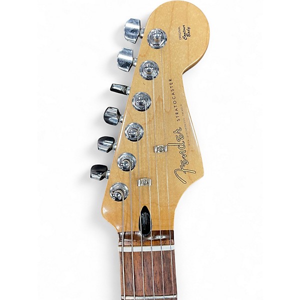 Used Fender FSR Standard Stratocaster Chrome Red Solid Body Electric Guitar